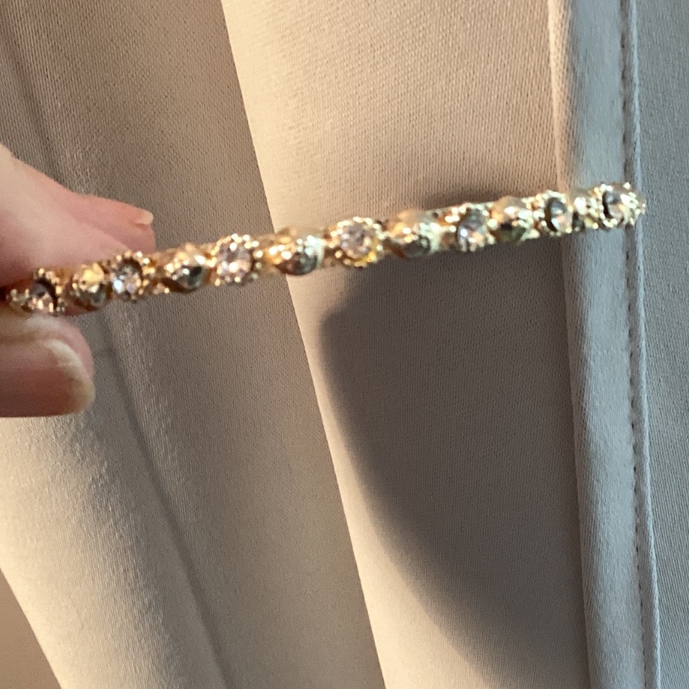 12 Silvertone Bracelet Bundle Scrolls Embossed Ba… - image 4